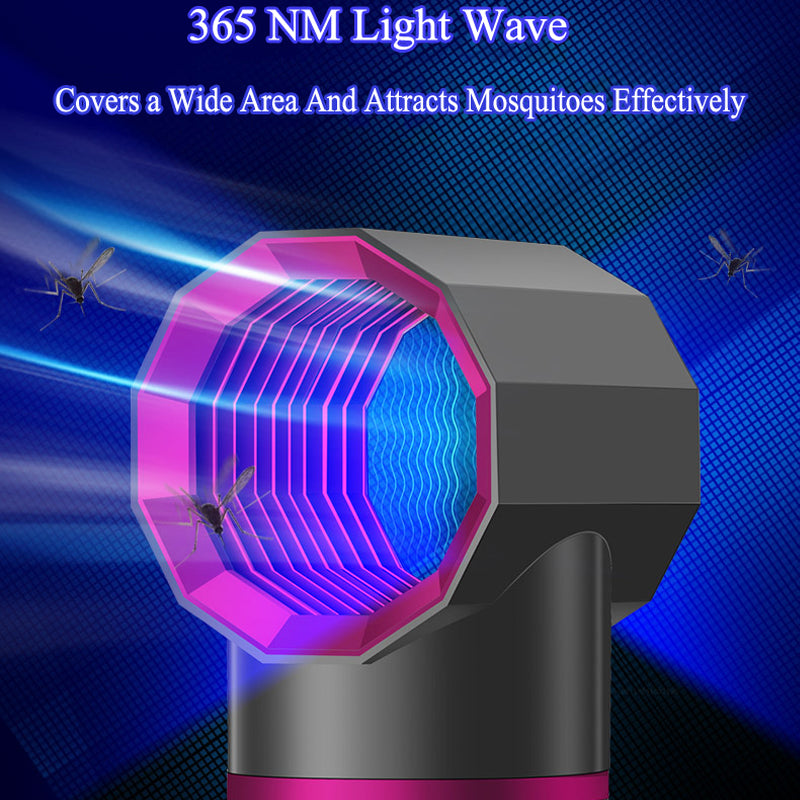 Electric Mosquito Killer Lamp Radiationless Mosquito Killer Photocatalysis Mute Home LED Bug Zapper Insect Trap Anti Mosquito