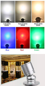 Led cabinet mini spot light 1W 3W 110V 220v downlight 12v dc jewelry show Include Led Driver 4000K Ceiling light lamp