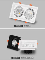 Dimmable Recessed Anti Glare LED Downlights 10W 12W 20W 24W 30W 36W Epistar Chip Ceiling Spot Lights AC85~265V Background Lamps