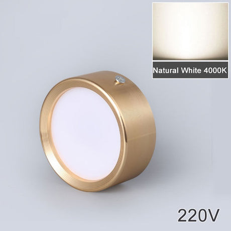 Surface Mounted 12W 9W 7W 15W LED downlight Ceiling Lamps Ultra Thin Driverless led spot lights 220V Ceiling Fixtures Lighting