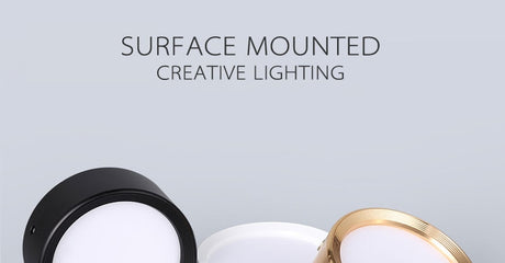 Surface Mounted 12W 9W 7W 15W LED downlight Ceiling Lamps Ultra Thin Driverless led spot lights 220V Ceiling Fixtures Lighting