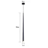 Led long downlight chandelier individual creativity modern dining room chandelier stair light kitchen chandelier bar Chandelier