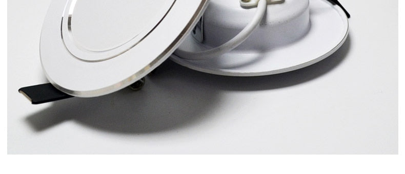 LED Downlight 6Pcs/Lot 3W 5W 7W 9W 12W 15W 18W 220V 110V Led Spot Lamp Recessed Home Indoor Lighting