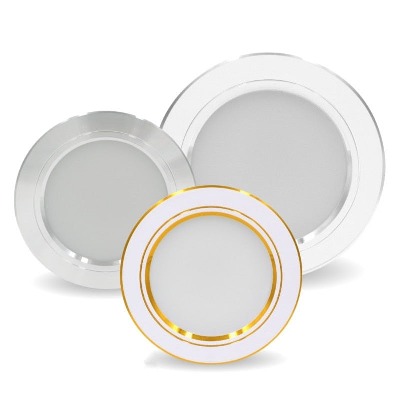 Led Downlights 5W 9W 12W Led Ceiling Light 15W 18W Recessed Down Light Round Led Panel Light 220V LED Spot Light Indoor Lighting
