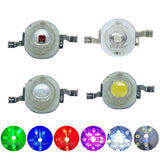 10pcs 1W 3W High Power LED Light-Emitting Diode LEDs Chip SMD Warm White Red Green Blue Yellow For SpotLight Downlight Lamp Bulb - LED Lights For Sale : Affordable LED Solutions : Wholesale Prices
