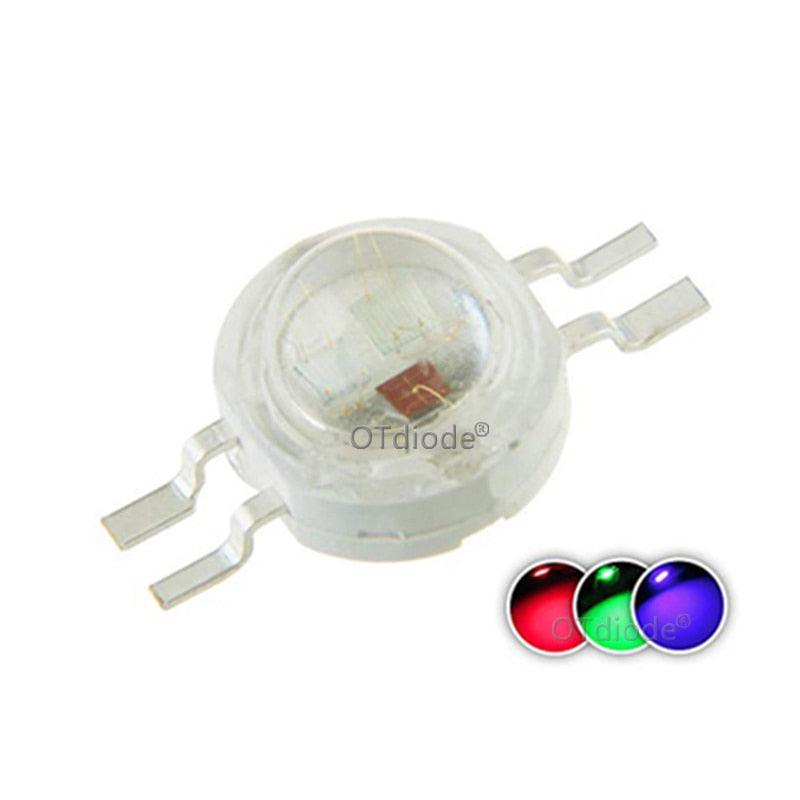 10pcs 1W 3W High Power LED Light-Emitting Diode LEDs Chip SMD Warm White Red Green Blue Yellow For SpotLight Downlight Lamp Bulb - LED Lights For Sale : Affordable LED Solutions : Wholesale Prices