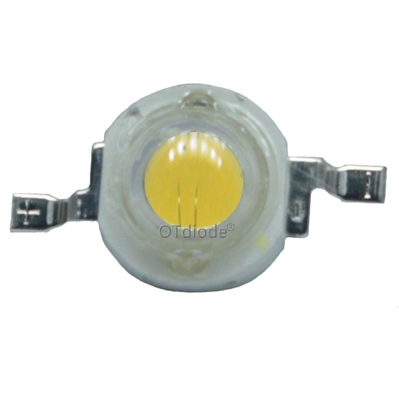 10pcs 1W 3W High Power LED Light-Emitting Diode LEDs Chip SMD Warm White Red Green Blue Yellow For SpotLight Downlight Lamp Bulb - LED Lights For Sale : Affordable LED Solutions : Wholesale Prices