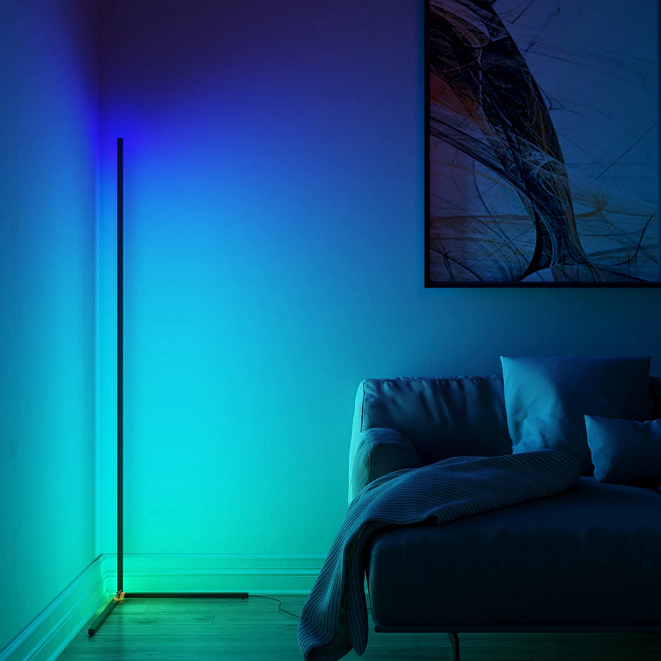 Floor Lamps Nordic Corne Bright Light Interior Atmosphere Lamp Colourful Bedroom Living Room Decoration lighting Standing Lamp Floor Lamps LED