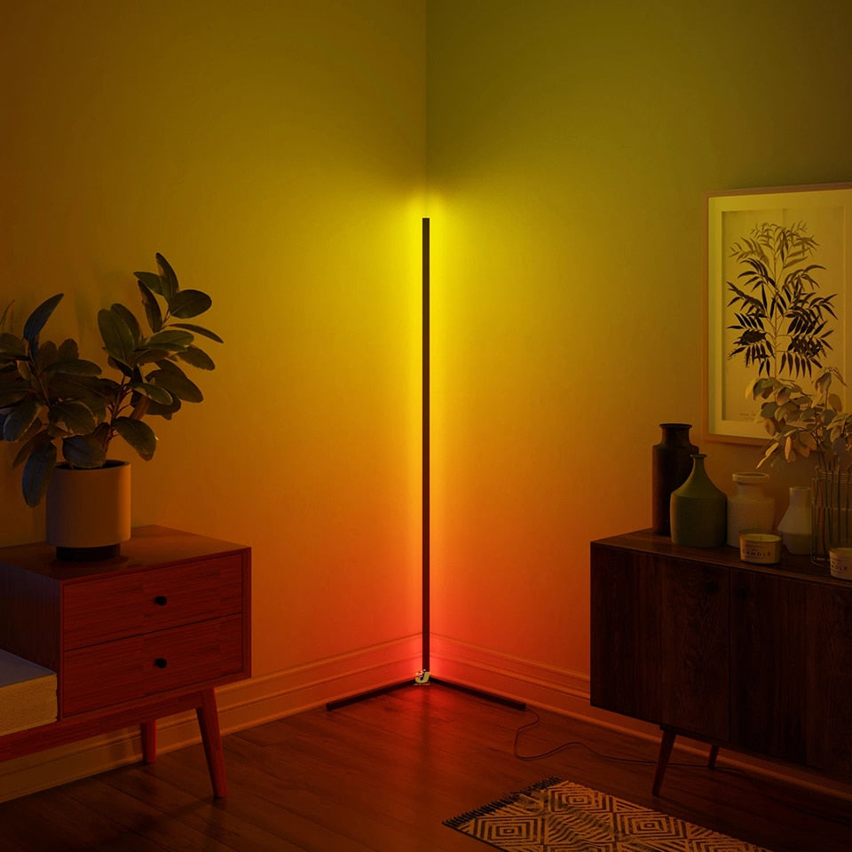 Floor Lamps Nordic Corne Bright Light Interior Atmosphere Lamp Colourful Bedroom Living Room Decoration lighting Standing Lamp Floor Lamps LED
