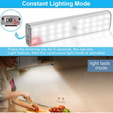 PIR Motion Sensor LED Light USB Wireless LED Kitchen/Wall Lamp 3 Mode Brightness Level 30 LED Closet/Wardrobe/Under Cabinet Light
