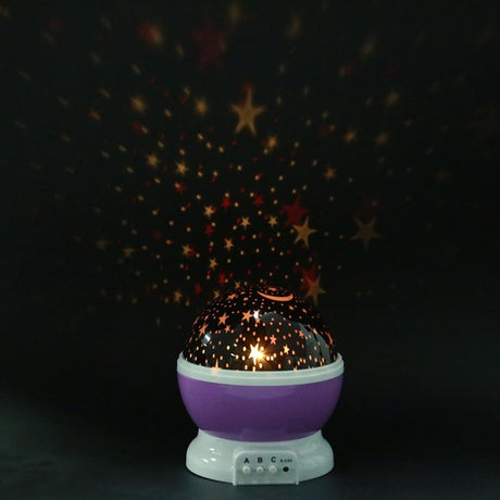LED Night Light Projector Star Moon Sky Rotating Sleep Romantic LED USB Projection Lamp for Children Baby Bedroom Gifts