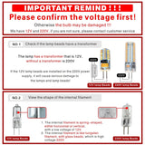 LED Bulb 3W 5W G4 G9 5pcs/lot Light Bulb AC 220V DC 12V LED Lamp SMD2835 Spotlight Chandelier Lighting Replace Halogen Lamps