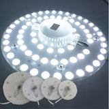 Bright 2D Replaceable 12W 18W 24W 36W LED Light Source For European Ceiling Lamp Marked 220V With Magnet Led Lights Replacement