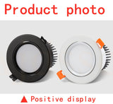 Downlight LED COB Spotlight Dimmable Ceiling lamp AC110V-220V 3W 5W 7W 9W 12W 15W recessed downlights round led panel light