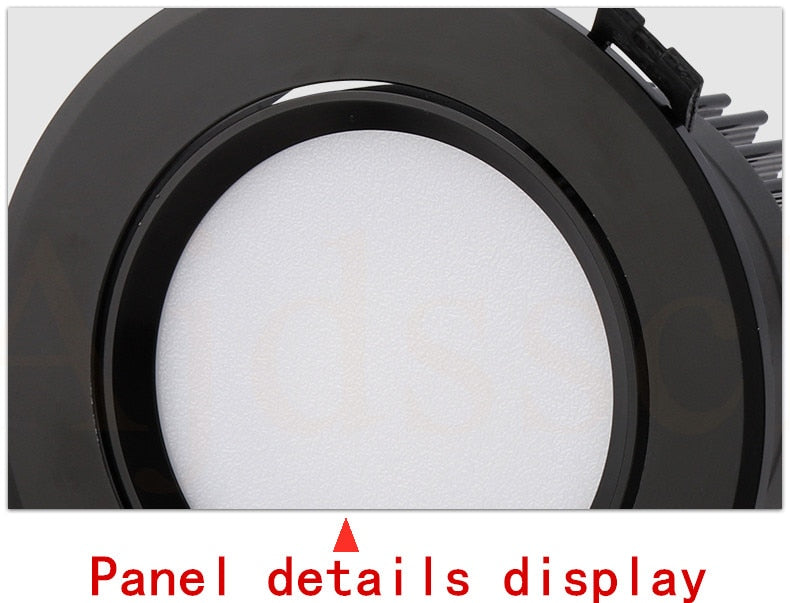 Downlight LED COB Spotlight Dimmable Ceiling lamp AC110V-220V 3W 5W 7W 9W 12W 15W recessed downlights round led panel light