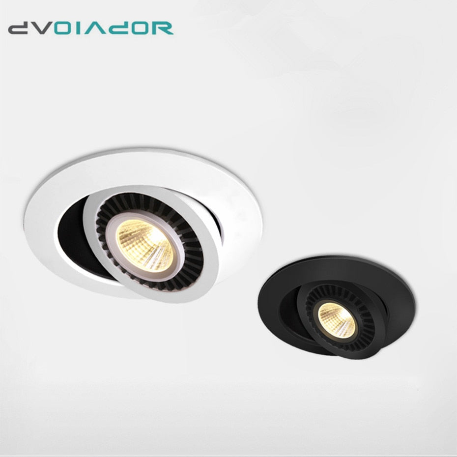 Dimmable Led Down light lamp COB Ceiling Light 5w 7w 10w 12w 85-265V recessed ceiling Spot Lights for kitchen bedroom home Decor