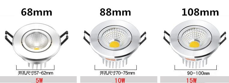 LED RGB Downlight 5w 10w 15w LED Panel Light Concealed Recessed Ceiling Lights with Remote Control Bedroom KTV Hotel Corridor