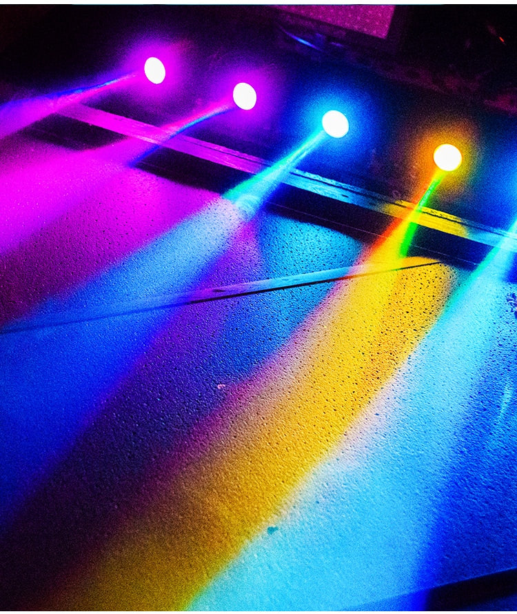 LED RGB Downlight 5w 10w 15w LED Panel Light Concealed Recessed Ceiling Lights with Remote Control Bedroom KTV Hotel Corridor