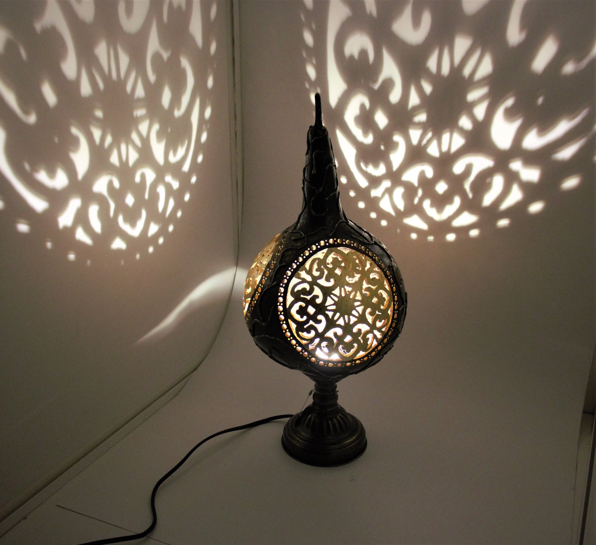 Ottoman Style Lampshad Night Lamp High Quality Material Gourd Table Handmade Cover Desk Lights For Bedroom Study Homereading