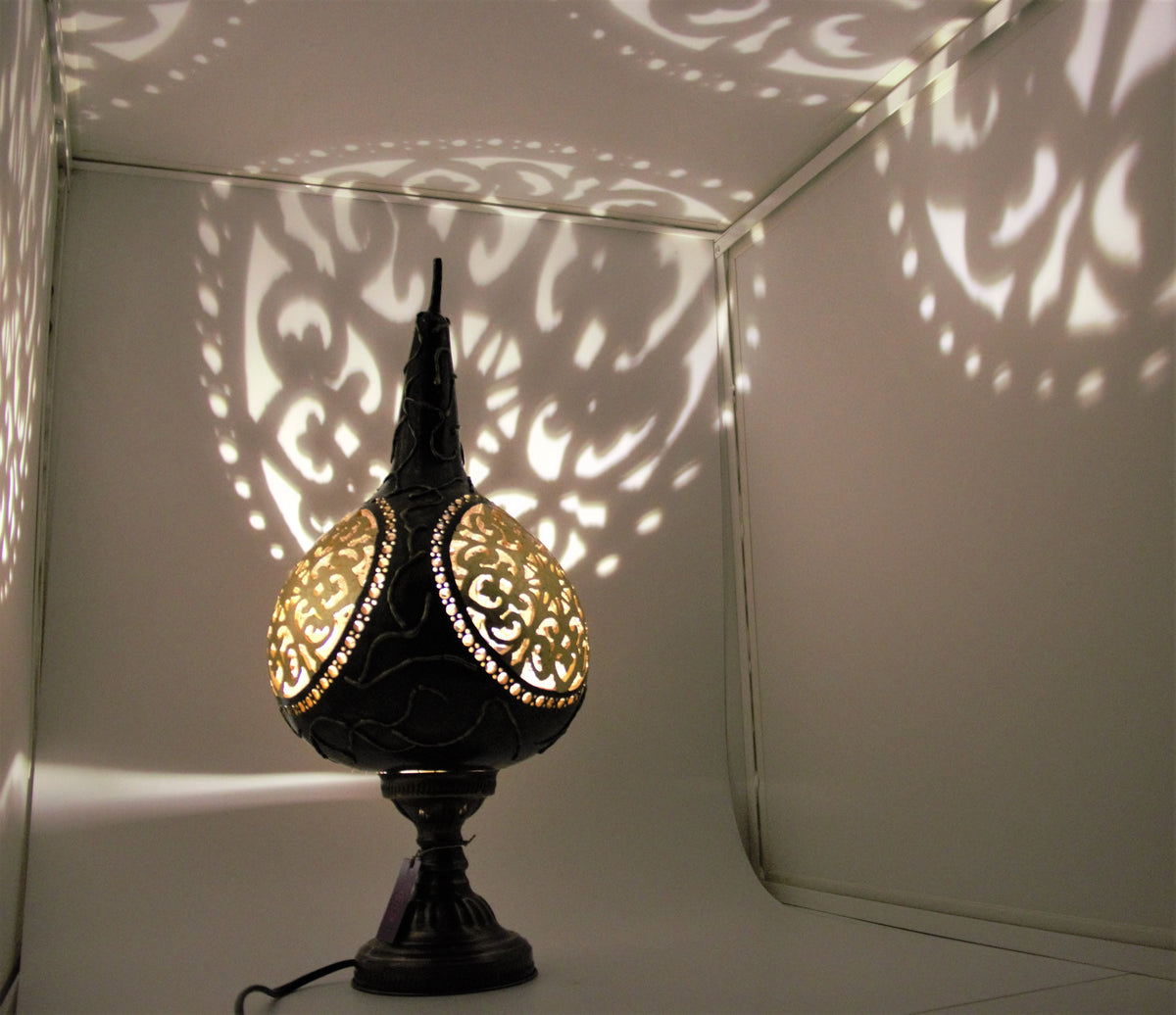 Ottoman Style Lampshad Night Lamp High Quality Material Gourd Table Handmade Cover Desk Lights For Bedroom Study Homereading