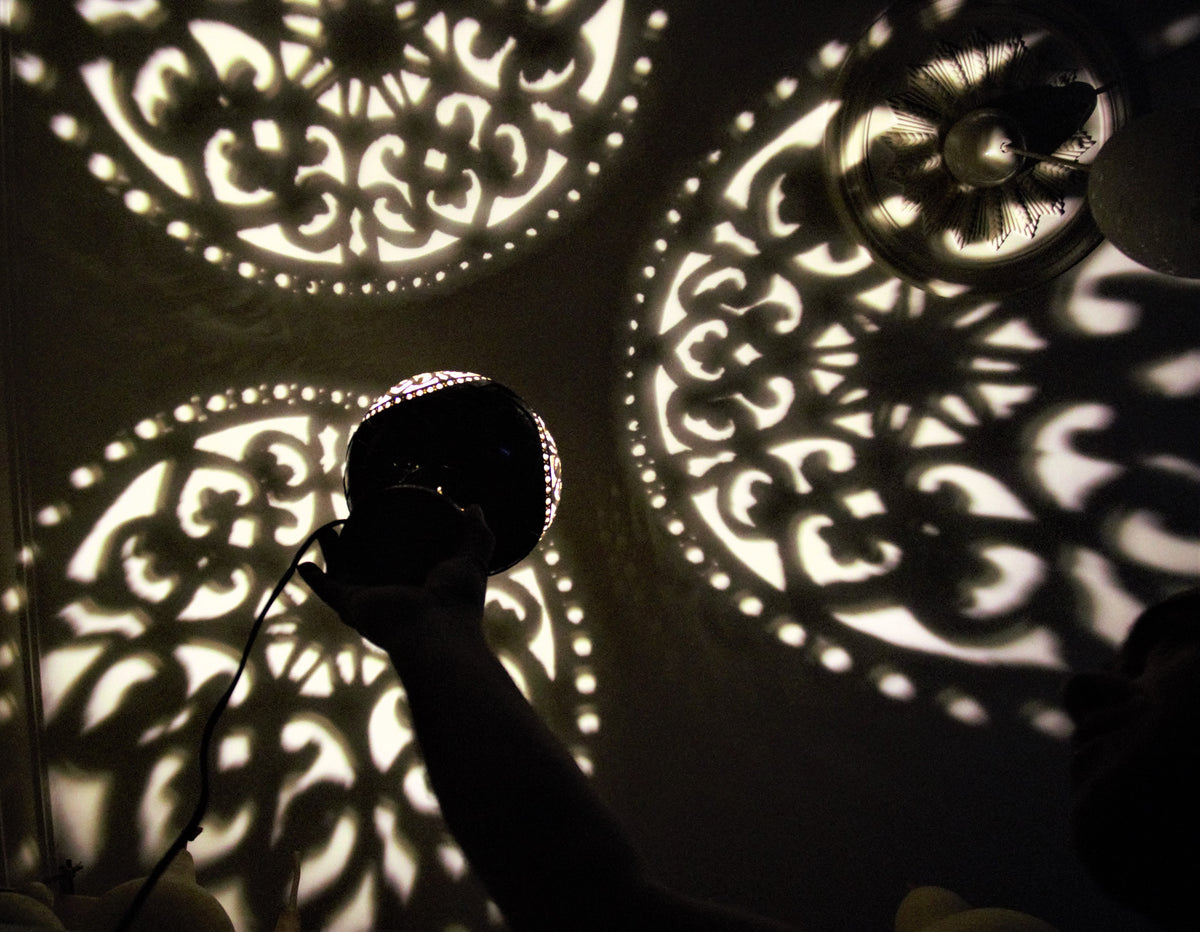 Ottoman Style Lampshad Night Lamp High Quality Material Gourd Table Handmade Cover Desk Lights For Bedroom Study Homereading