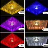 Novelty Recessed Led lamp Spot led downlight 220V 110V Colorful LED Bulb Spot Light For Living Room KTV Party Decoration Lamp