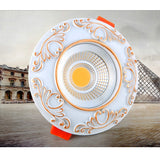 Dimmable LED Downlight 7W 9W Spot LED DownLights Dimmable cob LED Spot Recessed down lights for living room 110v 220v