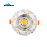 Dimmable LED Downlight 7W 9W Spot LED DownLights Dimmable cob LED Spot Recessed down lights for living room 110v 220v