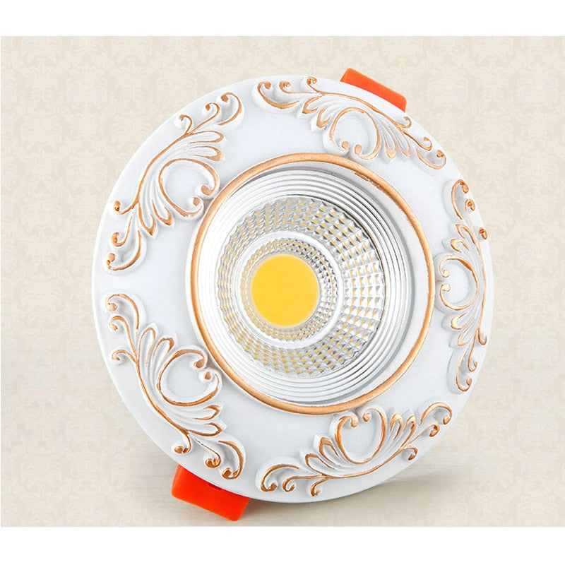 Dimmable LED Downlight 7W 9W Spot LED DownLights Dimmable cob LED Spot Recessed down lights for living room 110v 220v