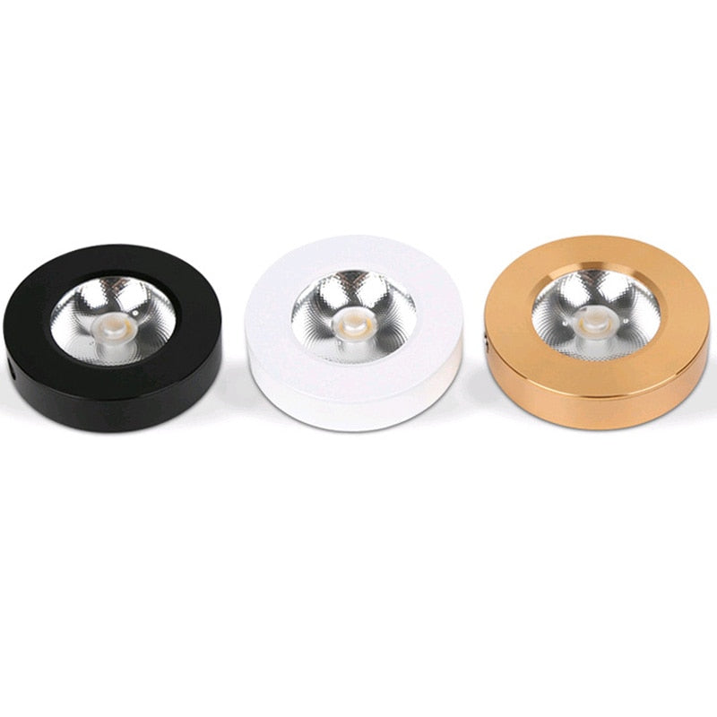 LED COB Downlight 3W 5W 7W 9W 12W 4PCS  Round Surface mount Lamp AC220V 230V Led Bulb Bedroom Kitchen Indoor LED Spot Lighting