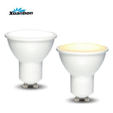 Dimmable GU10 GU5.3 AC110V 220V Led Spotlights MR16 DC12V Bulbs Indoor Lamps 3W 5W DownLights Aluminum+pc 3000K 4000K 6000K