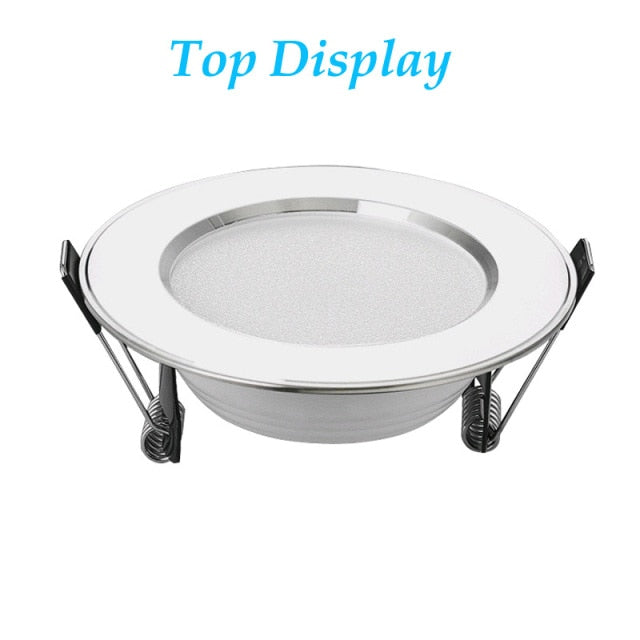 LED Downlight 6W 10W 15W Round Recessed Lamp AC220V  Warm /Cold white Led Bulb Bedroom Kitchen Indoor Light LED Spot Lighting