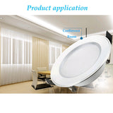 LED Downlight 6W 10W 15W Round Recessed Lamp AC220V  Warm /Cold white Led Bulb Bedroom Kitchen Indoor Light LED Spot Lighting