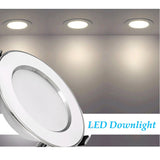 LED Downlight 6W 10W 15W Round Recessed Lamp AC220V  Warm /Cold white Led Bulb Bedroom Kitchen Indoor Light LED Spot Lighting