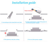 Square cob Dimmable  5w 7w 9w Led downlight light Ceiling Spot Light AC85-265V ceiling recessed Lights Indoor Lighting