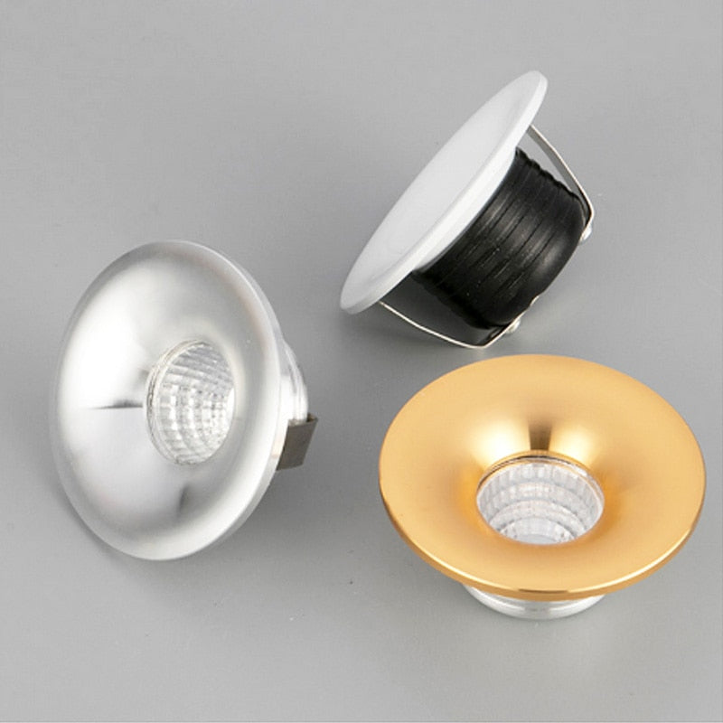 Dimmable LED Downlight COB Ceiling Spot Lighting 3w Led Bulb Bedroom Kitchen Indoor ceiling recessed Lights AC110V 220V