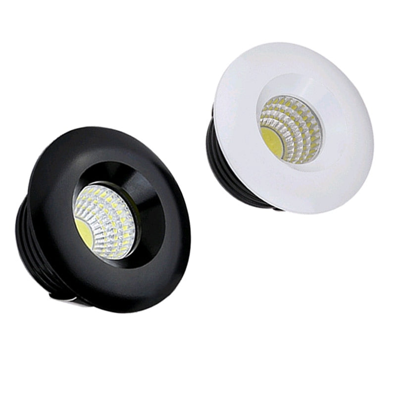 Dimmable LED Downlight COB Ceiling Spot Lighting 3w Led Bulb Bedroom Kitchen Indoor ceiling recessed Lights AC110V 220V