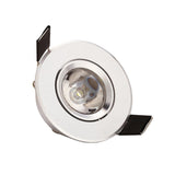 Dimmable 3W 1W Mini High Power LED Recessed Ceiling Down Light Lamps LED Downlights for Living Room Cabinet Bedroom AC110V 220V
