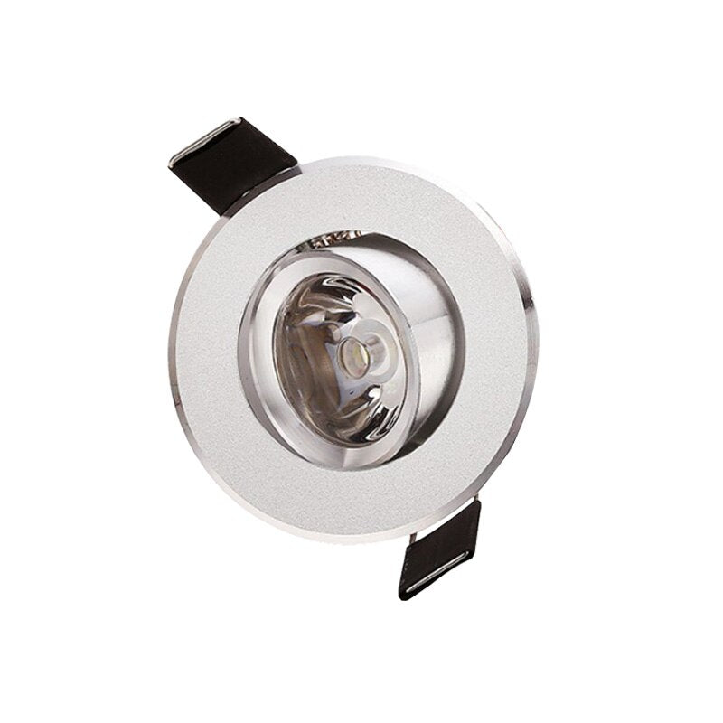 Dimmable Recessed Mini Spotlight Lamp 4PCS 1W 3W Ceiling Mounted LED Downlight Ceiling Light For Counter Showcase Indoorlights