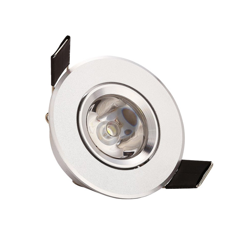 Dimmable Recessed Mini Spotlight Lamp 4PCS 1W 3W Ceiling Mounted LED Downlight Ceiling Light For Counter Showcase Indoorlights