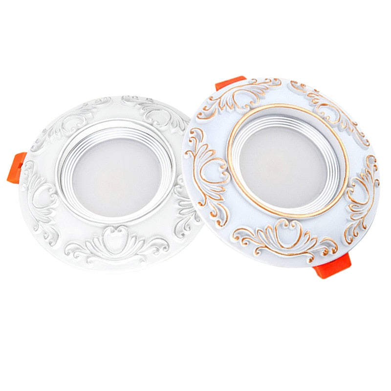 Dimmable Led Downlight light COB Ceiling Spot Light 3W 5W 7W 9W ceiling recessed Lights Indoor Lighting Resin body AC110V 220V