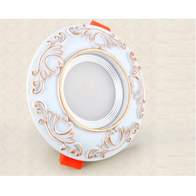 Dimmable Led Downlight light COB Ceiling Spot Light 3W 5W 7W 9W ceiling recessed Lights Indoor Lighting Resin body AC110V 220V