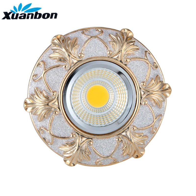New AC110V 220V 7W 5W 3W LED Spotlight Decoration Ceiling Down Lamp lighting Supre Bright Recessed LED Downlights
