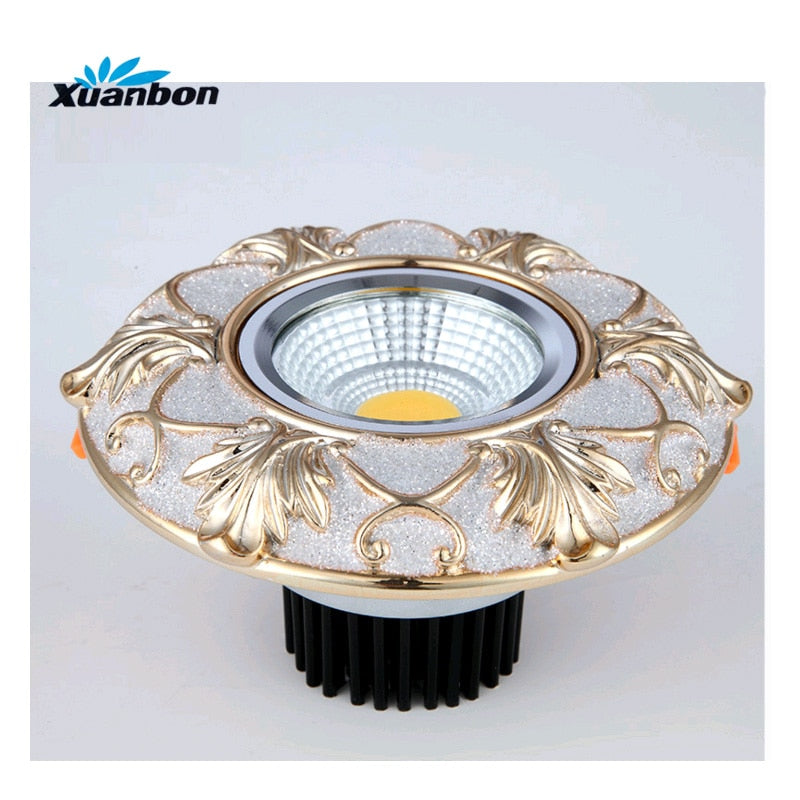 New AC110V 220V 7W 5W 3W LED Spotlight Decoration Ceiling Down Lamp lighting Supre Bright Recessed LED Downlights
