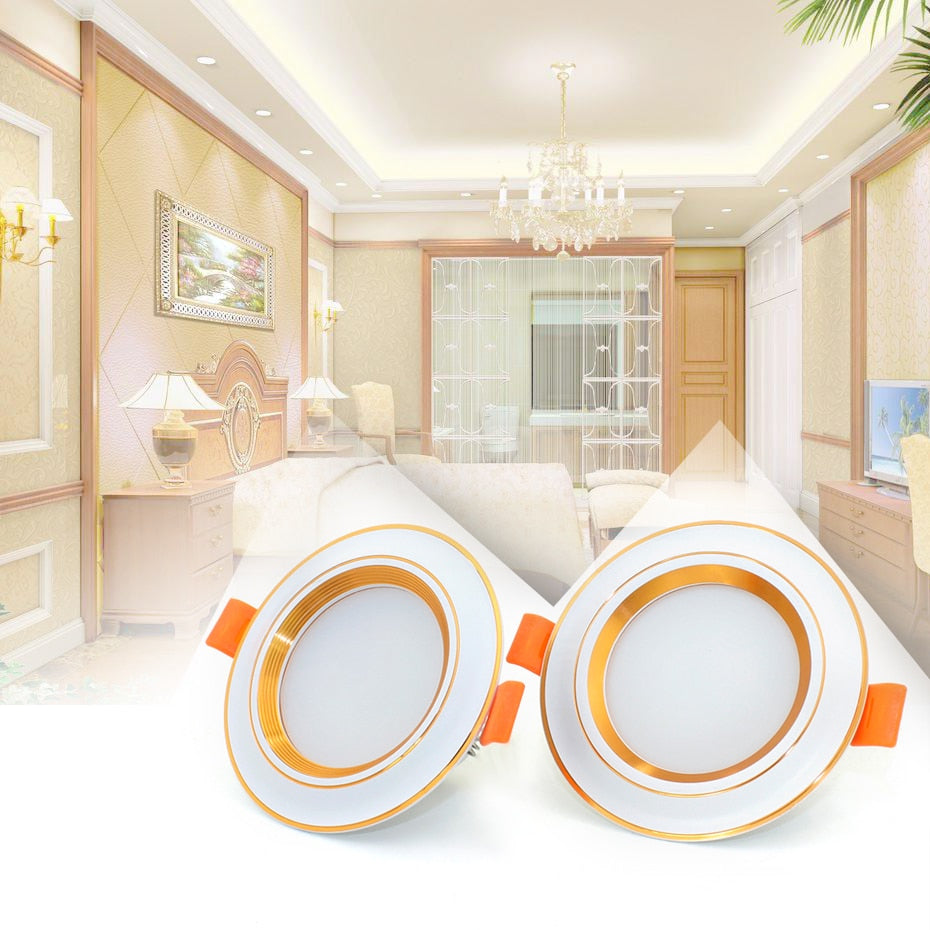 LED Downlight 220V 3W 5W 9W 12W 20W Spotlight Changeable Downlight LED Warm White Cold White Spot Lights