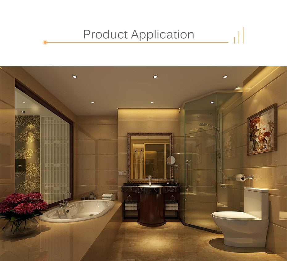 LED Downlight 220V 3W 5W 9W 12W 20W Spotlight Changeable Downlight LED Warm White Cold White Spot Lights