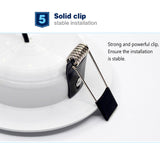 Dimmable Waterproof LED Downlight 10 pcs AC220V 230V 5W 7W 9W 12W 15W 18W LED indoor Lamp Recessed LED Spot Light For Bathroom