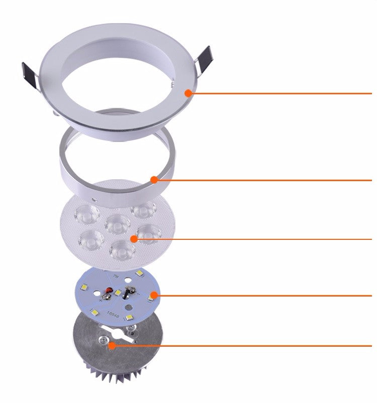 Ceiling Light Home Decoration Fixture Kitchen Dinning Room Living Room 3W Bed House Renovation fix 220V Input White Warm White