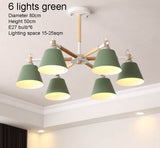 Modern LED Chandelier For Living Room Bedroom Dining Room Many Arm Loft Indoor Ceiling Suspendsion Chandelier Lighting Qdh6007