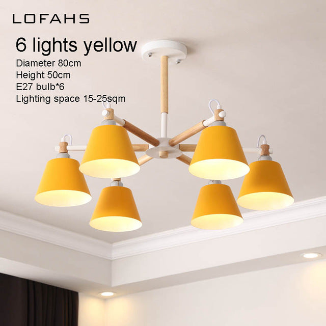 Modern LED Chandelier For Living Room Bedroom Dining Room Many Arm Loft Indoor Ceiling Suspendsion Chandelier Lighting Qdh6007